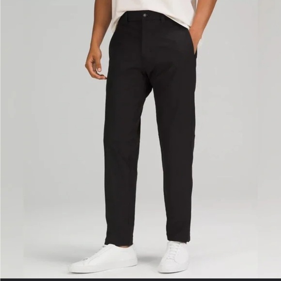 Lululemon Black Commission Slim Pants 32x28 - Picture 1 of 11